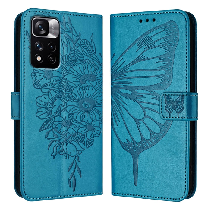 Funda para teléfono de cuero con mariposa en relieve, For Xiaomi Redmi 13C, For Xiaomi Redmi Note 13 Pro+ 5G, For Xiaomi Redmi Note 13 Pro 5G Global, For Xiaomi Poco M6 Pro 5G / Redmi 12 4G/5G, For Xiaomi Redmi K70 / K70 Pro                            ...