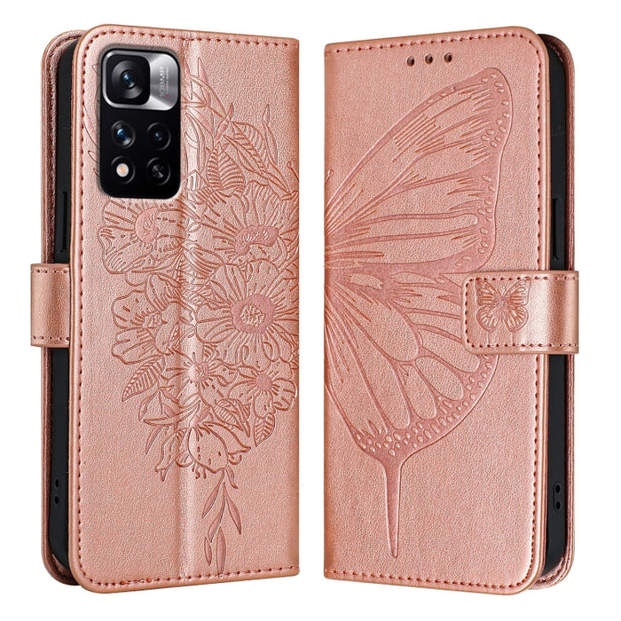 Funda para teléfono de cuero con mariposa en relieve, For Xiaomi Redmi Note 11 Pro+ 5G EU, For Xiaomi Civi 1S, For Xiaomi Poco X3 GT, For Xiaomi Mi 11 Ultra, For Xiaomi Mi 10T Lite 5G, For Xiaomi Redmi 8 / 8A, For Xiaomi Mi CC9 / Mi 9 Lite             ...
