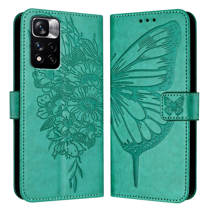 Funda para teléfono de cuero con mariposa en relieve, For Xiaomi Redmi Note 11 Pro+ 5G EU, For Xiaomi Civi 1S, For Xiaomi Poco X3 GT, For Xiaomi Mi 11 Ultra, For Xiaomi Mi 10T Lite 5G, For Xiaomi Redmi 8 / 8A, For Xiaomi Mi CC9 / Mi 9 Lite             ...