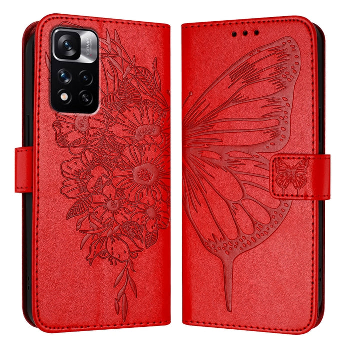 Funda para teléfono de cuero con mariposa en relieve, For Xiaomi Redmi Note 11 Pro+ 5G EU, For Xiaomi Civi 1S, For Xiaomi Poco X3 GT, For Xiaomi Mi 11 Ultra, For Xiaomi Mi 10T Lite 5G, For Xiaomi Redmi 8 / 8A, For Xiaomi Mi CC9 / Mi 9 Lite             ...