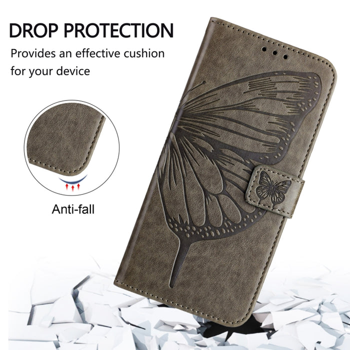 Funda para teléfono de cuero con mariposa en relieve, For Xiaomi Poco F6, For Xiaomi Poco M6 Pro 4G, For Xiaomi Poco X6 Neo 5G Global, For Xiaomi Redmi A3, For Xiaomi Redmi Note 13 Pro 4G Global, For Xiaomi Redmi Note 13 4G Global, For Xiaomi Redmi K70...