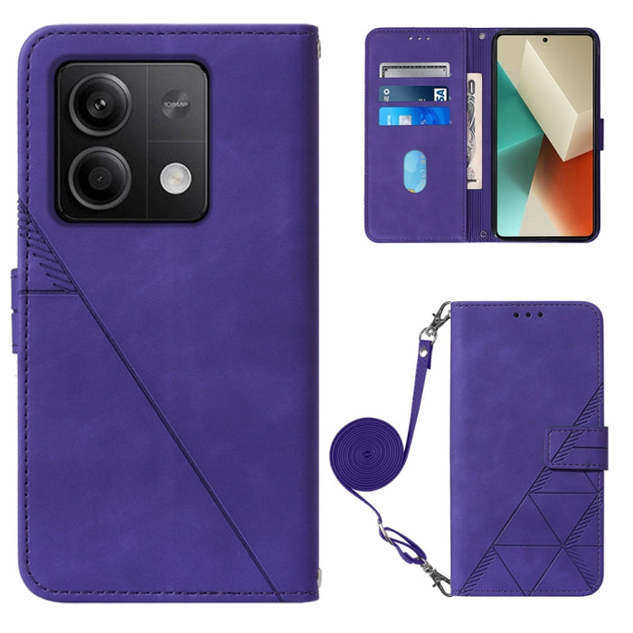 Funda para teléfono de cuero con tapa en relieve 3D cruzada, For Xiaomi Poco M6 Pro 4G, For Xiaomi Redmi A3, For Xiaomi Redmi Note 13 Pro 4G Global, For Xiaomi Redmi Note 13 4G Global, For Xiaomi Redmi K70E, For Xiaomi Poco X6 Pro                      ...