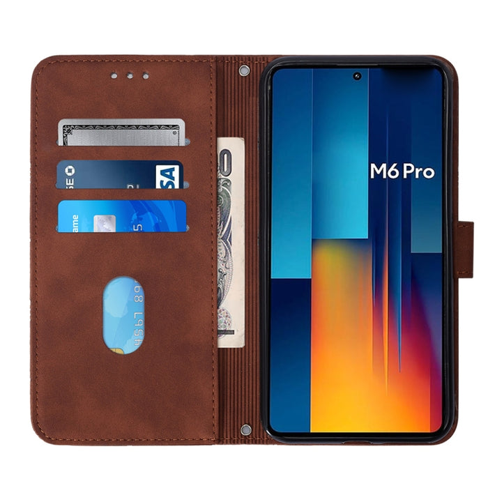 Funda para teléfono de cuero con tapa en relieve 3D cruzada, For Xiaomi Poco M6 Pro 4G, For Xiaomi Redmi A3, For Xiaomi Redmi Note 13 Pro 4G Global, For Xiaomi Redmi Note 13 4G Global, For Xiaomi Redmi K70E, For Xiaomi Poco X6 Pro                      ...