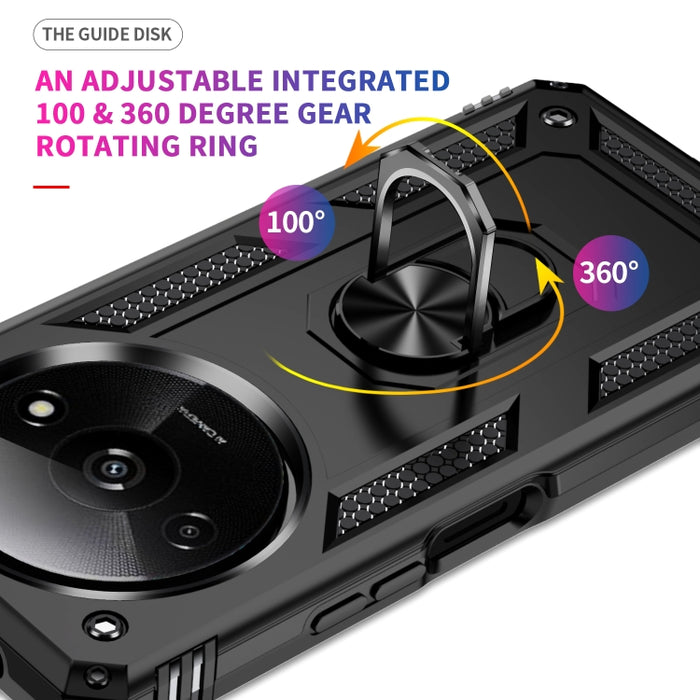 Funda para teléfono TPU + PC a prueba de golpes con soporte, For Xiaomi Redmi A3 4G, For Xiaomi Redmi Note 13 Pro 4G, For Xiaomi Redmi Note 13 4G, For Xiaomi Redmi 13C 4G/5G, For Xiaomi 14 Pro, For Xiaomi 14, For Xiaomi Redmi Note 13 5G                ...