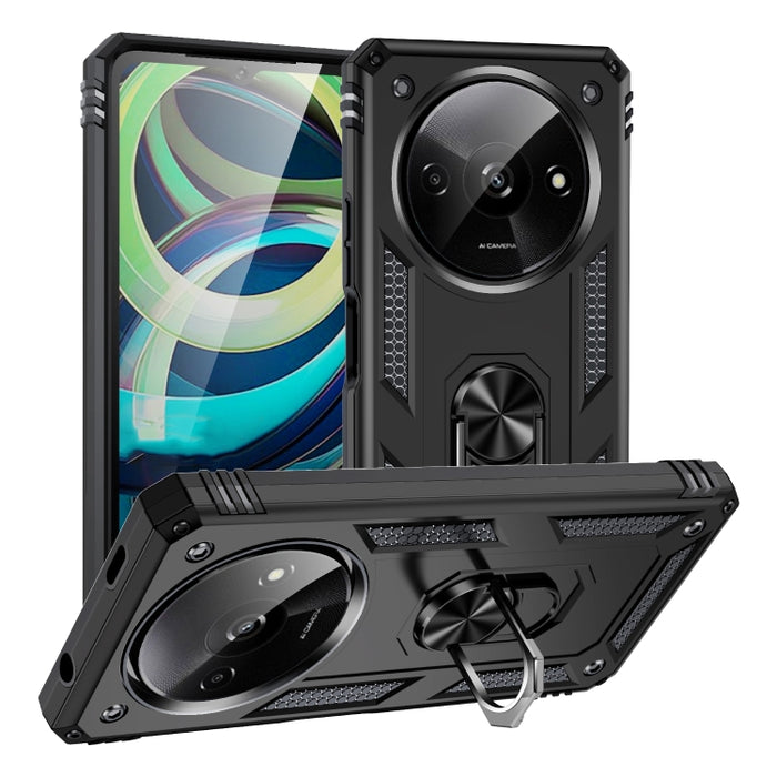 Funda para teléfono TPU + PC a prueba de golpes con soporte, For Xiaomi Redmi A3 4G, For Xiaomi Redmi Note 13 Pro 4G, For Xiaomi Redmi Note 13 4G, For Xiaomi Redmi 13C 4G/5G, For Xiaomi 14 Pro, For Xiaomi 14, For Xiaomi Redmi Note 13 5G                ...