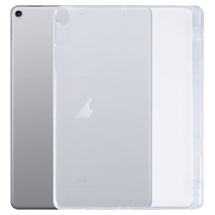 Funda para tableta de TPU altamente transparente con ranura para bolígrafo, For iPad 10.2 / 10.5