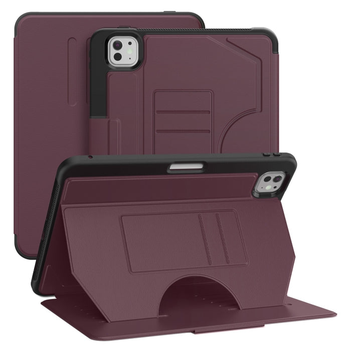 Funda para tableta de cuero magnético para portátil, For iPad Pro 11 2025 / 2024, For iPad 10th Gen 10.9 2022, For iPad Air 11 2025 / 2024, For iPad mini 2024 / mini 6, For iPad Pro 11 2022 / Air 10.9 2022, For iPad 10.2 2021 / 2020 / 10.5             ...