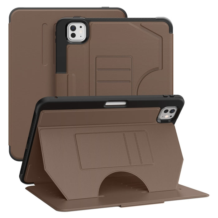 Funda para tableta de cuero magnético para portátil, For iPad Pro 11 2025 / 2024, For iPad 10th Gen 10.9 2022, For iPad Air 11 2025 / 2024, For iPad mini 2024 / mini 6, For iPad Pro 11 2022 / Air 10.9 2022, For iPad 10.2 2021 / 2020 / 10.5             ...