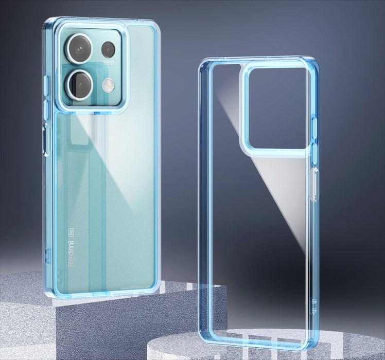 Caja de teléfono acrílica Shine de alta transparencia, For Redmi A7 Pro 4G / 5G, For Redmi 14C 4G, For Redmi A3, For Redmi Note 13 4G, For Redmi Note 13 5G