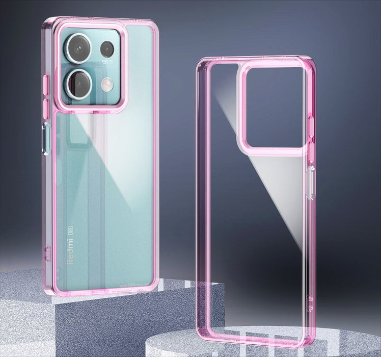 Caja de teléfono acrílica Shine de alta transparencia, For Redmi A7 Pro 4G / 5G, For Redmi 14C 4G, For Redmi A3, For Redmi Note 13 4G, For Redmi Note 13 5G