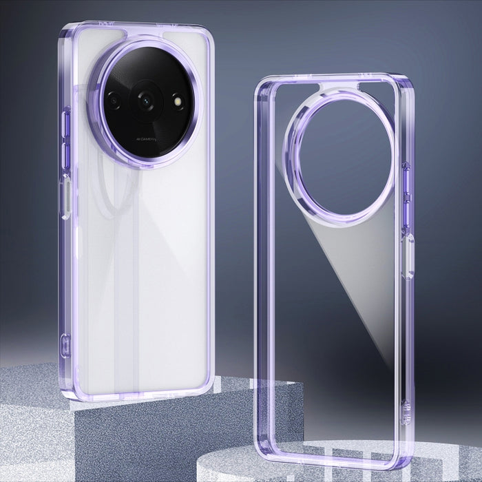 Caja de teléfono acrílica Shine de alta transparencia, For Redmi A7 Pro 4G / 5G, For Redmi 14C 4G, For Redmi A3, For Redmi Note 13 4G, For Redmi Note 13 5G