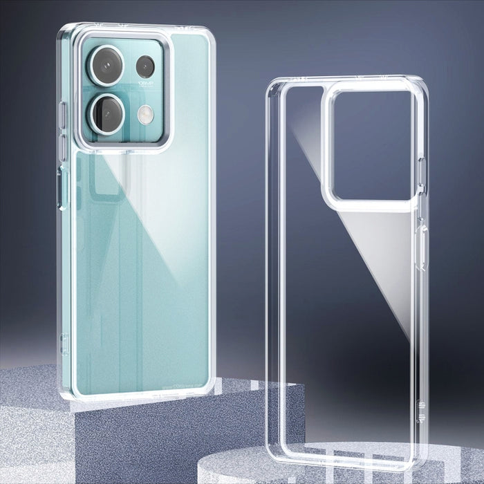 Caja de teléfono acrílica Shine de alta transparencia, For Redmi A7 Pro 4G / 5G, For Redmi 14C 4G, For Redmi A3, For Redmi Note 13 4G, For Redmi Note 13 5G