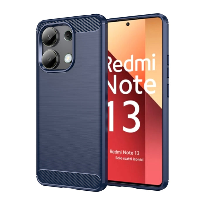 Caja del teléfono de TPU con textura cepillada de fibra de carbono, For Xiaomi Redmi A3, For Xiaomi Poco M6 5G, For Xiaomi Redmi Note 13 Pro 4G Global, For Xiaomi Redmi Note 13 4G Global, For Xiaomi Redmi 13R 5G, For Xiaomi 14 Ultra                    ...