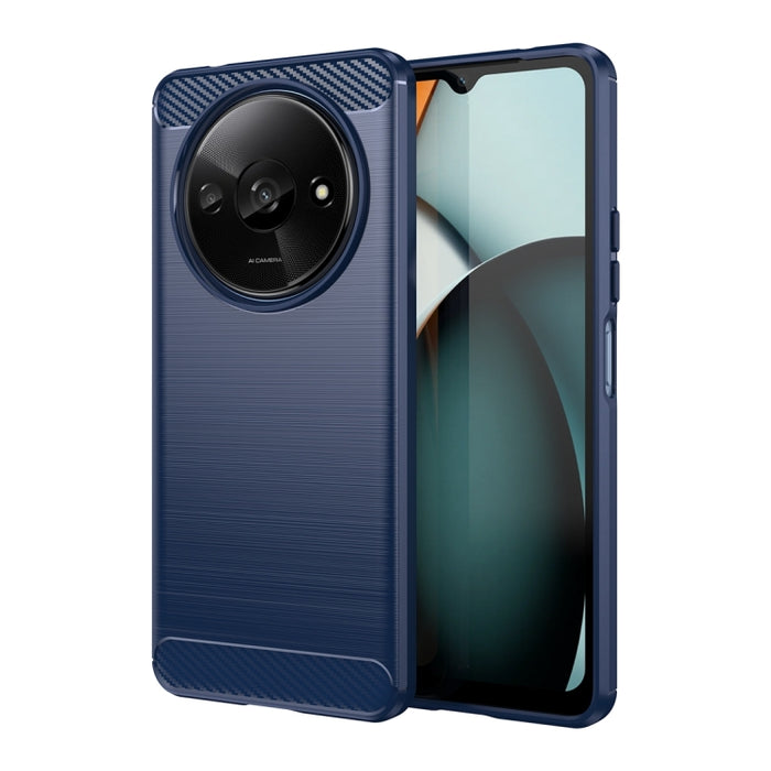 Caja del teléfono de TPU con textura cepillada de fibra de carbono, For Xiaomi Redmi A3, For Xiaomi Poco M6 5G, For Xiaomi Redmi Note 13 Pro 4G Global, For Xiaomi Redmi Note 13 4G Global, For Xiaomi Redmi 13R 5G, For Xiaomi 14 Ultra                    ...