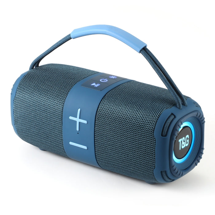T&G TG-668 Altavoz Bluetooth Inalámbrico Subwoofer TWS Portátil con Asa, TG-668