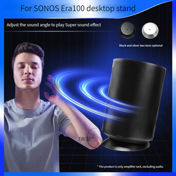 Altavoz inalámbrico inteligente con Bluetooth, soporte de Metal para escritorio, soporte Universal, Metal Stand