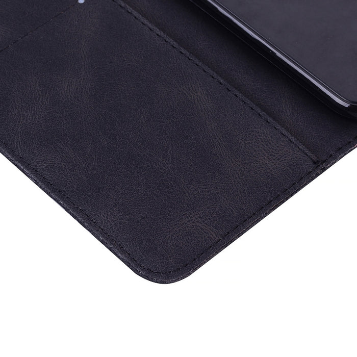 Funda de teléfono de cuero con tapa horizontal con estampado de mariposas con sensación de piel retro, For Xiaomi Redmi Note 13 4G, For Xiaomi Redmi 13C / POCO C65, For Xiaomi Redmi Note 13 Pro+ 5G