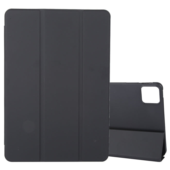 Funda para tableta de cuero de silicona triple, For Xiaomi Pad Mini 8.8  / Redmi K Pad, For Xiaomi Redmi Pad Pro 12.1, For Xiaomi Pad 6S Pro 12.4