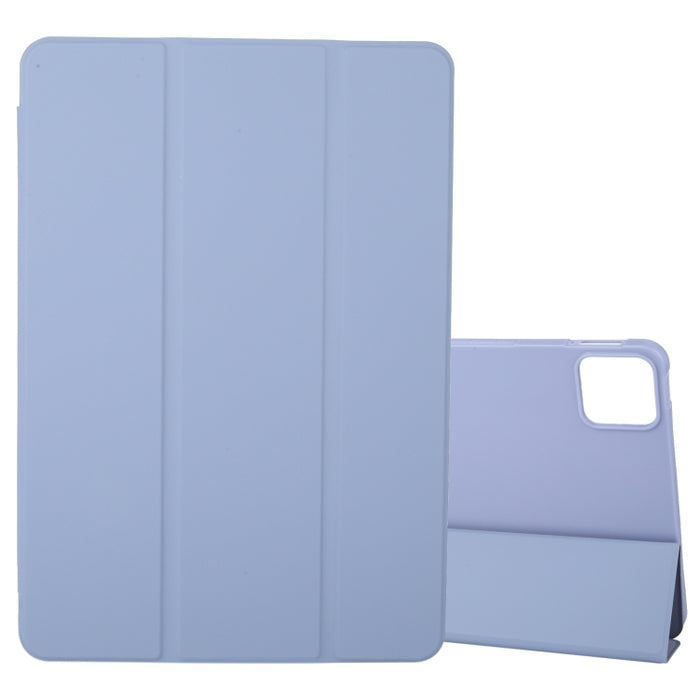 Funda para tableta de cuero de silicona triple, For Xiaomi Pad Mini 8.8  / Redmi K Pad, For Xiaomi Redmi Pad Pro 12.1, For Xiaomi Pad 6S Pro 12.4