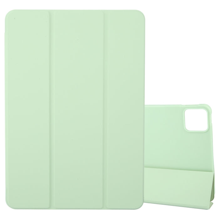 Funda para tableta de cuero de silicona triple, For Xiaomi Pad Mini 8.8  / Redmi K Pad, For Xiaomi Redmi Pad Pro 12.1, For Xiaomi Pad 6S Pro 12.4
