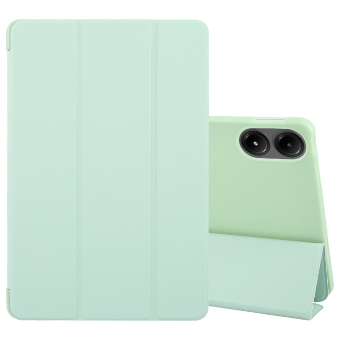 Funda para tableta de cuero de silicona triple, For Xiaomi Pad Mini 8.8  / Redmi K Pad, For Xiaomi Redmi Pad Pro 12.1, For Xiaomi Pad 6S Pro 12.4