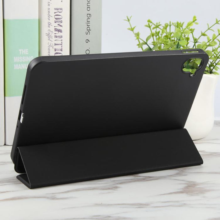 Funda para tableta de cuero de silicona triple, For Xiaomi Pad Mini 8.8  / Redmi K Pad, For Xiaomi Redmi Pad Pro 12.1, For Xiaomi Pad 6S Pro 12.4