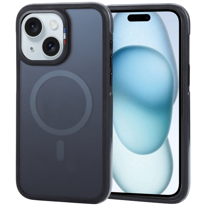Funda magnética para teléfono TGVIS Vigor Series Airbag MagSafe, For iPhone 15 Pro Max, For iPhone 15 Pro, For iPhone 15 Plus, For iPhone 15