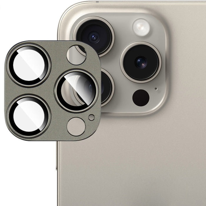 Película protectora de cámara premium IMAK Metal Armor, For iPhone 15 Pro Max / 15 Pro