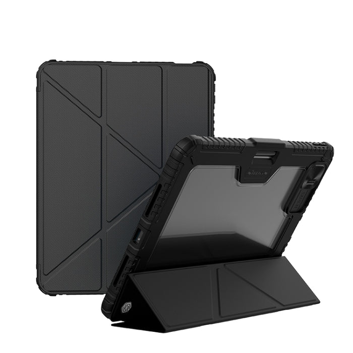 Funda de cuero para tableta estilo plegable de múltiples ángulos NILLKIN Bumper Pro, For iPad Pro 13 2025 / 2024, For iPad Pro 11 2025 / 2024, For iPad Air 13 2024 / 2025