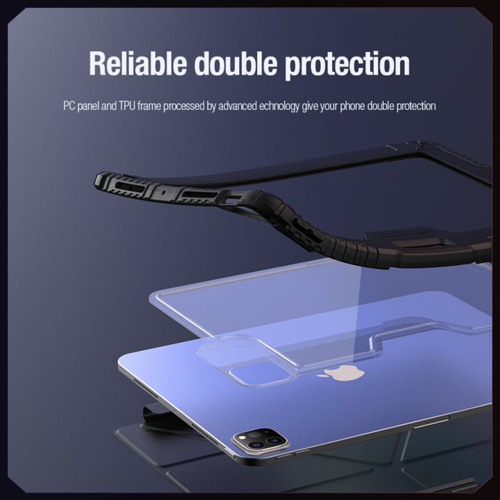 Funda de cuero para tableta estilo plegable de múltiples ángulos NILLKIN Bumper Pro, For iPad Pro 13 2025 / 2024, For iPad Pro 11 2025 / 2024, For iPad Air 13 2024 / 2025