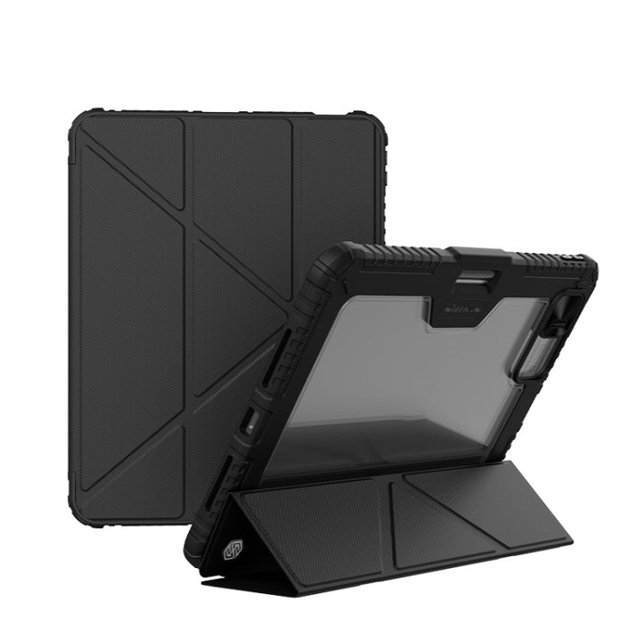 Funda de cuero para tableta estilo plegable de múltiples ángulos NILLKIN Bumper Pro, For iPad Pro 13 2025 / 2024, For iPad Pro 11 2025 / 2024, For iPad Air 13 2024 / 2025