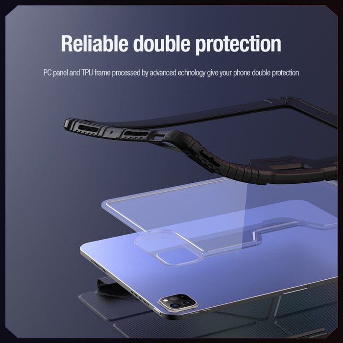 Funda de cuero para tableta estilo plegable de múltiples ángulos NILLKIN Bumper Pro, For iPad Pro 13 2025 / 2024, For iPad Pro 11 2025 / 2024, For iPad Air 13 2024 / 2025