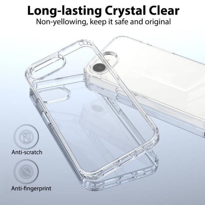 Caja de teléfono de acrílico TPU resistente a los arañazos, For iPhone 17 Pro Max, For iPhone 17 Pro, For iPhone 17, For iPhone Air, iPhone 16e, For iPhone 16 Pro Max, For iPhone 16 Pro, For iPhone 16 Plus, For iPhone 16