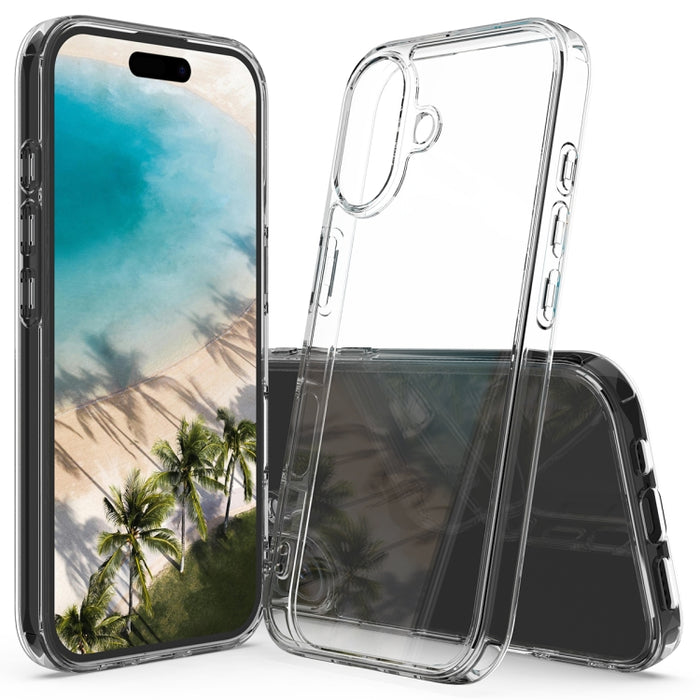 Caja de teléfono de acrílico TPU resistente a los arañazos, For iPhone 17 Pro Max, For iPhone 17 Pro, For iPhone 17, For iPhone Air, iPhone 16e, For iPhone 16 Pro Max, For iPhone 16 Pro, For iPhone 16 Plus, For iPhone 16