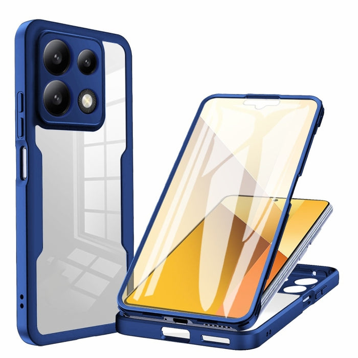 Acrílico + TPU Funda para teléfono de cobertura total de 360 grados, For Xiaomi Redmi Note 13 Pro 4G, For Xiaomi Redmi Note 13 4G, For Xiaomi Redmi Note 13 5G, For Xiaomi Redmi Note 13 Pro+ 5G, For Xiaomi Redmi Note 13 Pro 5G