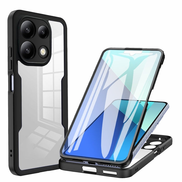 Acrílico + TPU Funda para teléfono de cobertura total de 360 grados, For Xiaomi Redmi Note 13 Pro 4G, For Xiaomi Redmi Note 13 4G, For Xiaomi Redmi Note 13 5G, For Xiaomi Redmi Note 13 Pro+ 5G, For Xiaomi Redmi Note 13 Pro 5G