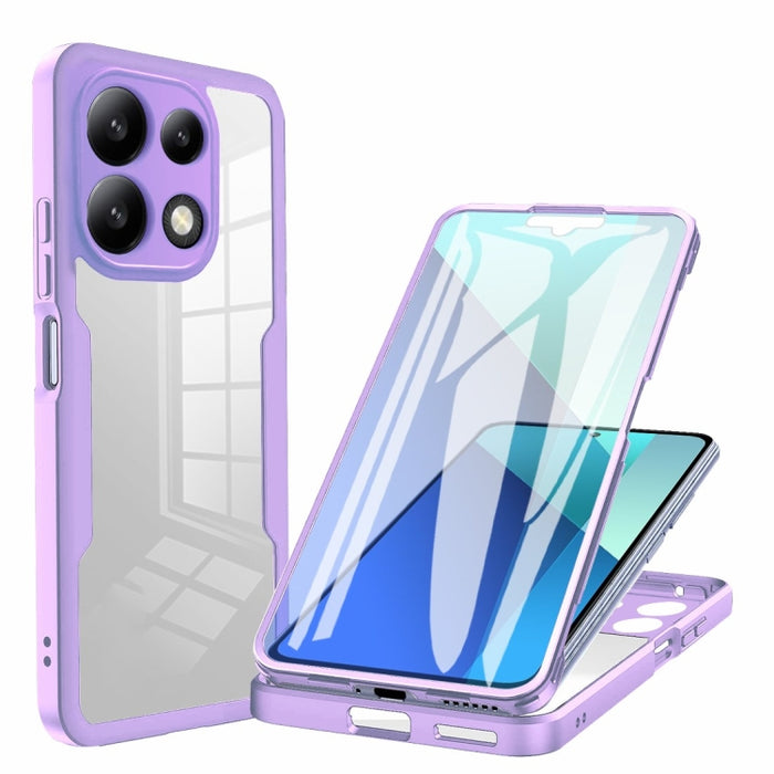 Acrílico + TPU Funda para teléfono de cobertura total de 360 grados, For Xiaomi Redmi Note 13 Pro 4G, For Xiaomi Redmi Note 13 4G, For Xiaomi Redmi Note 13 5G, For Xiaomi Redmi Note 13 Pro+ 5G, For Xiaomi Redmi Note 13 Pro 5G