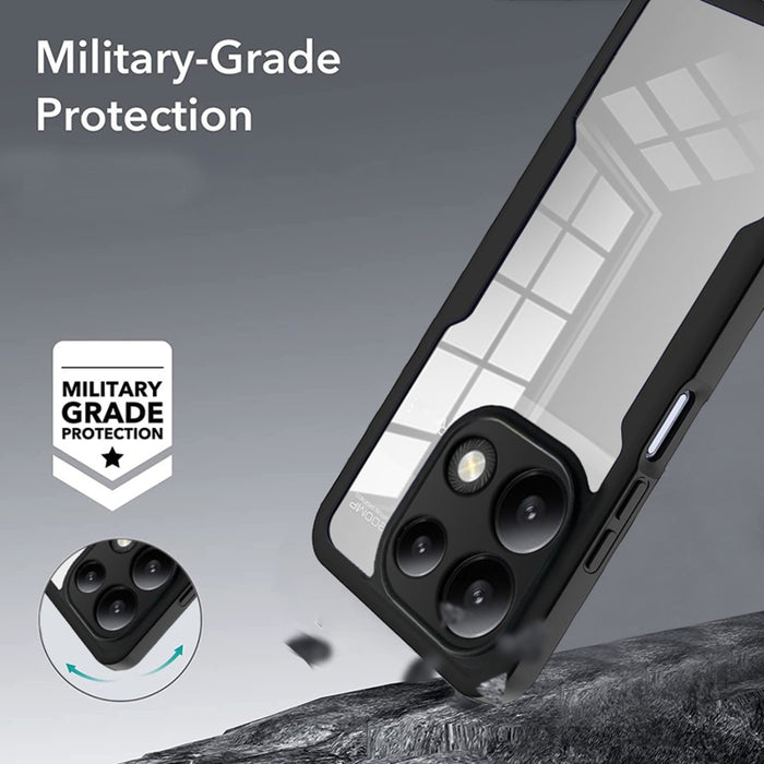 Acrílico + TPU Funda para teléfono de cobertura total de 360 grados, For Xiaomi Redmi Note 13 Pro 4G, For Xiaomi Redmi Note 13 4G, For Xiaomi Redmi Note 13 5G, For Xiaomi Redmi Note 13 Pro+ 5G, For Xiaomi Redmi Note 13 Pro 5G