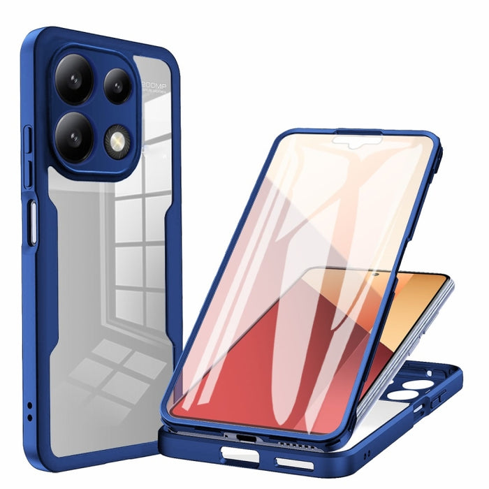 Acrílico + TPU Funda para teléfono de cobertura total de 360 grados, For Xiaomi Redmi Note 13 Pro 4G, For Xiaomi Redmi Note 13 4G, For Xiaomi Redmi Note 13 5G, For Xiaomi Redmi Note 13 Pro+ 5G, For Xiaomi Redmi Note 13 Pro 5G