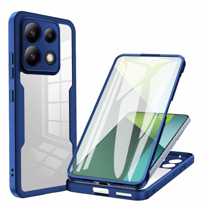 Acrílico + TPU Funda para teléfono de cobertura total de 360 grados, For Xiaomi Redmi Note 13 Pro 4G, For Xiaomi Redmi Note 13 4G, For Xiaomi Redmi Note 13 5G, For Xiaomi Redmi Note 13 Pro+ 5G, For Xiaomi Redmi Note 13 Pro 5G