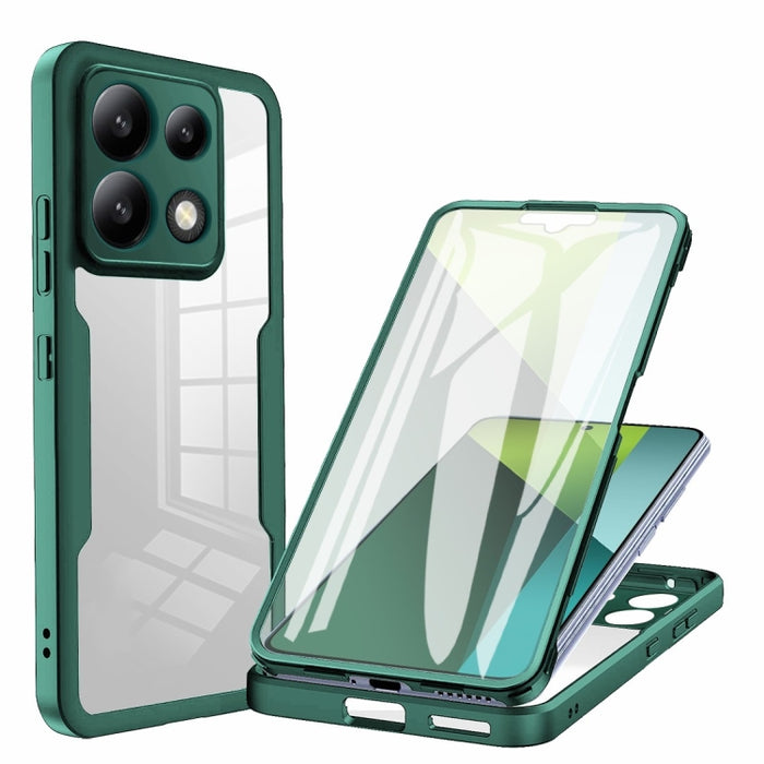 Acrílico + TPU Funda para teléfono de cobertura total de 360 grados, For Xiaomi Redmi Note 13 Pro 4G, For Xiaomi Redmi Note 13 4G, For Xiaomi Redmi Note 13 5G, For Xiaomi Redmi Note 13 Pro+ 5G, For Xiaomi Redmi Note 13 Pro 5G