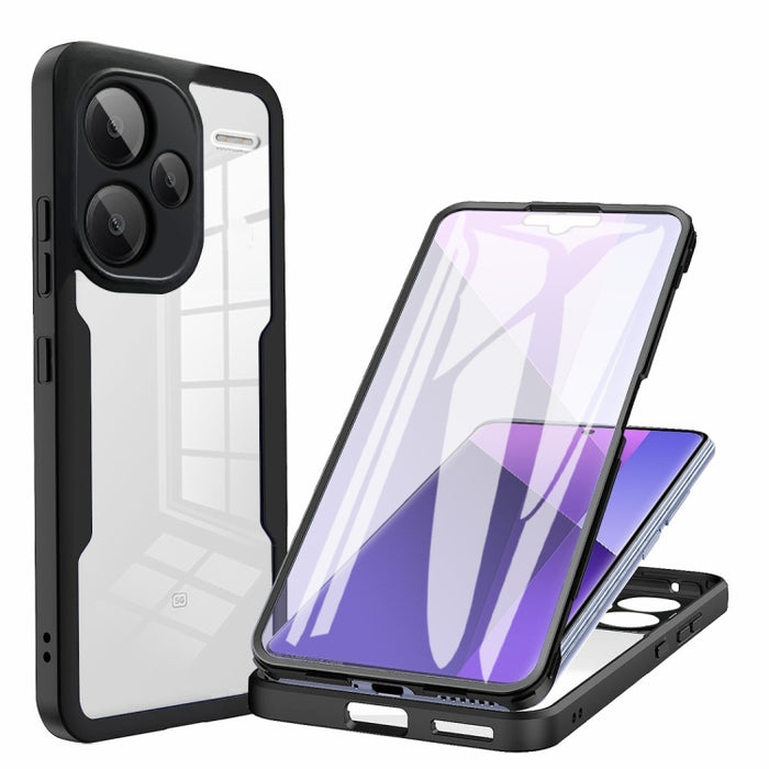 Acrílico + TPU Funda para teléfono de cobertura total de 360 grados, For Xiaomi Redmi Note 13 Pro 4G, For Xiaomi Redmi Note 13 4G, For Xiaomi Redmi Note 13 5G, For Xiaomi Redmi Note 13 Pro+ 5G, For Xiaomi Redmi Note 13 Pro 5G