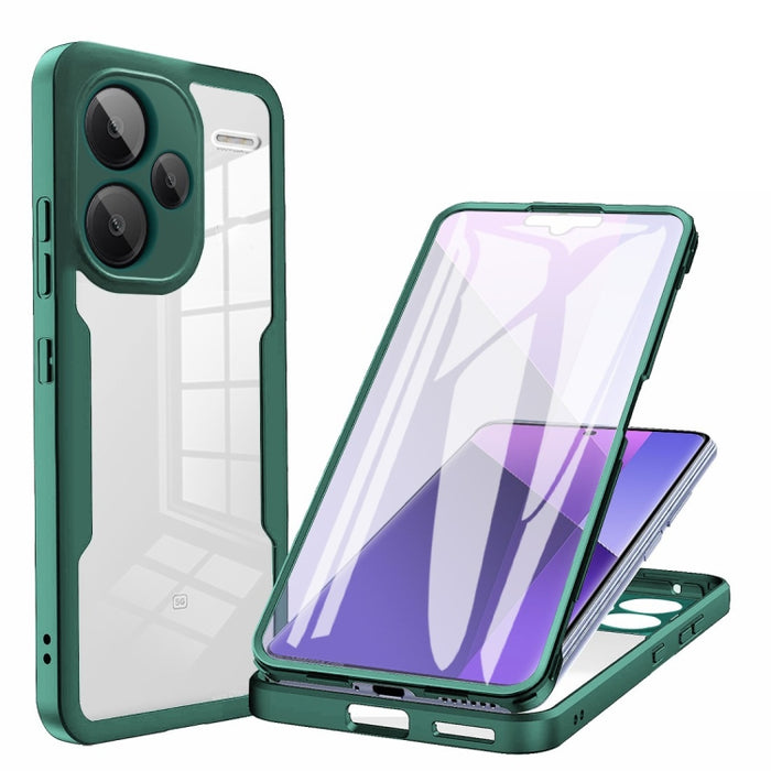 Acrílico + TPU Funda para teléfono de cobertura total de 360 grados, For Xiaomi Redmi Note 13 Pro 4G, For Xiaomi Redmi Note 13 4G, For Xiaomi Redmi Note 13 5G, For Xiaomi Redmi Note 13 Pro+ 5G, For Xiaomi Redmi Note 13 Pro 5G