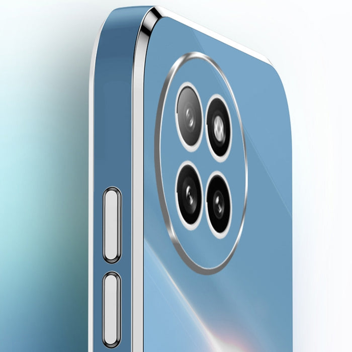 XINLI Estuche a prueba de golpes de TPU con borde dorado chapado en 6D recto con soporte para anillo, For Xiaomi Civi 4 Pro, For Xiaomi Redmi A3, For Xiaomi 14 Ultra 5G