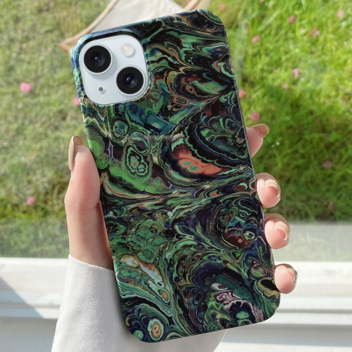 Caja del teléfono de la PC del palo de agua que barniza, For iPhone 16 Pro Max, For iPhone 16 Pro, For iPhone 16 Plus, For iPhone 16, For iPhone 15 Pro Max, For iPhone 15 Pro, For iPhone 15 Plus, For iPhone 15