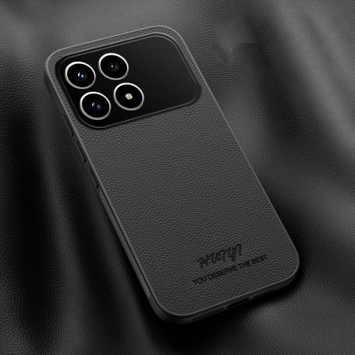 Funda magnética de cuero para teléfono HUIYI, For Redmi A7 Pro 4G 171mm / Poco C85x 5G, For Redmi 15a 5G, For Redmi Turbo 5 Max / Poco X8 Pro Max, For Redmi Turbo 5 5G / Poco X8 Pro 5G, For Redmi Note 15 Pro+ 5G Global 163.3mm                          ...