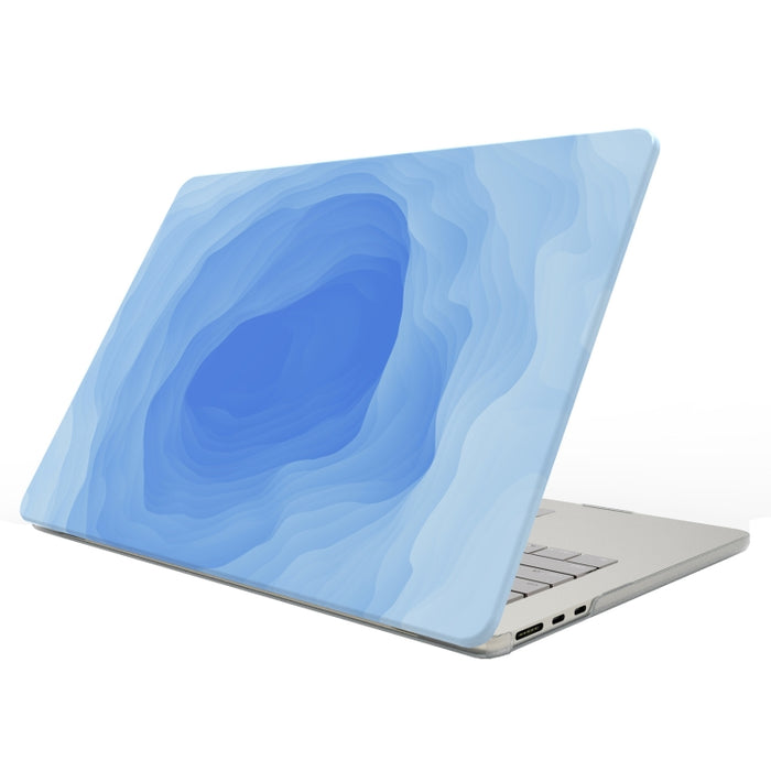 Funda protectora esmerilada para portátil con patrón impreso UV, For MacBook Pro 16.2 A2991 / A2780 / A2485, For MacBook Air 13.3 A1932 / A2179 / A2337, For MacBook Pro 16 A2141, For MacBook Pro 15.4 A1707 / A1990
