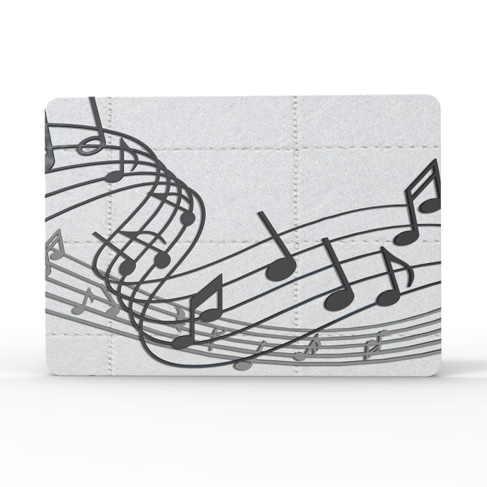 Funda protectora esmerilada para portátil con patrón impreso UV, For MacBook Air 13.6 2025 / 2022 / 2023, For MacBook Pro 13.3 A2338/A2251/A2289/A2159, For MacBook Pro 14.2 A2992/A2918/A2779/A2442, For MacBook Air 15 M2 A2941 / M3 A3114