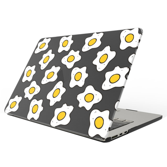 Funda protectora esmerilada para portátil con patrón impreso UV, For MacBook Pro 16.2 A2991 / A2780 / A2485, For MacBook Air 13.3 A1932 / A2179 / A2337, For MacBook Pro 16 A2141, For MacBook Pro 15.4 A1707 / A1990
