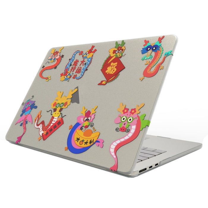 Funda protectora esmerilada para portátil con patrón impreso UV, For MacBook Air 13.3 A1466 / A1369, For MacBook 12 inch A1534, For MacBook Pro 13.3 Retina A1425 / A1502, For MacBook Pro 15.4 Retina A1398